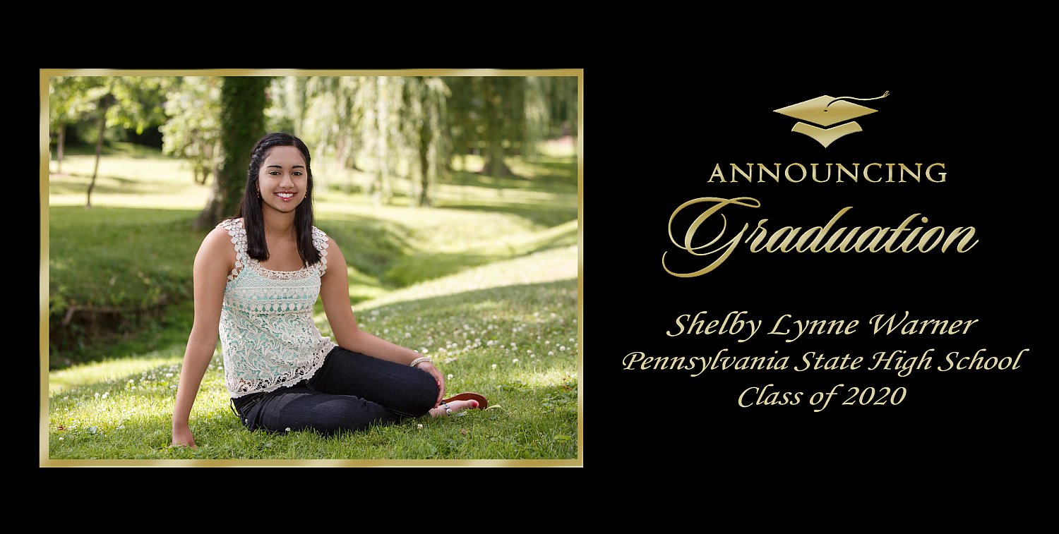 Graduation Announcement Style 3 | G3_H_Sample_2018.jpg