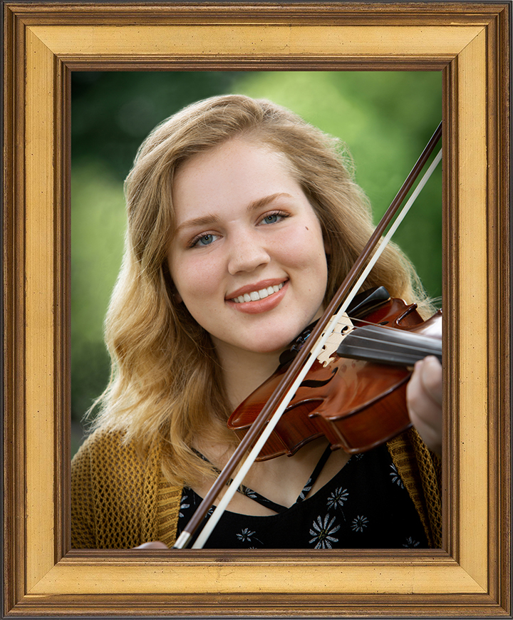 Gold Frame Including Print | Gold-vertical.jpg